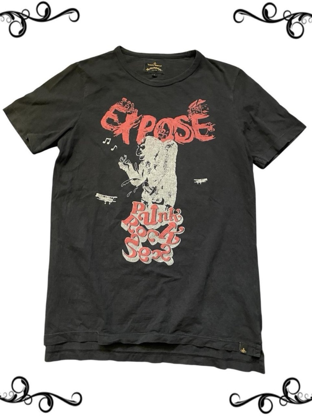vivienne westwood punk rock sex expose shirt